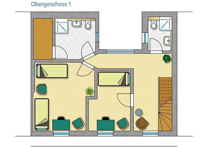 Gruppen Und Familienstadthaus 5-6 Betten, 4 Baeder, 2 Terrassen Und Balkon * Neustadt an der Weinstraße