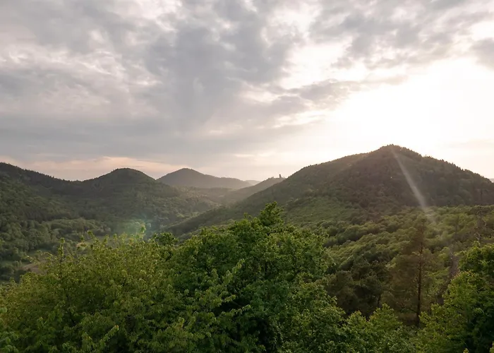 度假居 Gruppen Und Familienstadthaus 5-6 Betten, 4 Baeder, 2 Terrassen Und Balkon